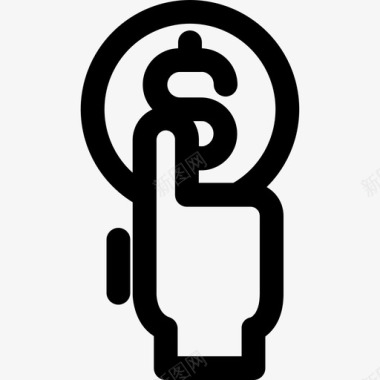 网上商店支付新闻图标