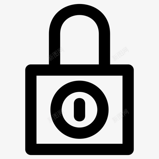 挂锁隐私保护svg_新图网 https://ixintu.com 挂锁 隐私保护 安全 安保