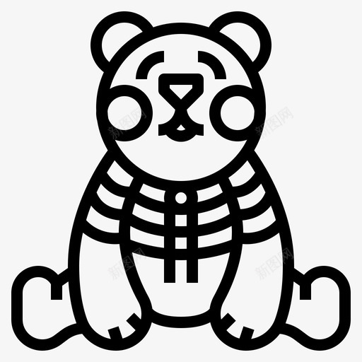 熊可爱的娃娃svg_新图网 https://ixintu.com 玩具 熊可 爱的 娃娃 泰迪 孩子们