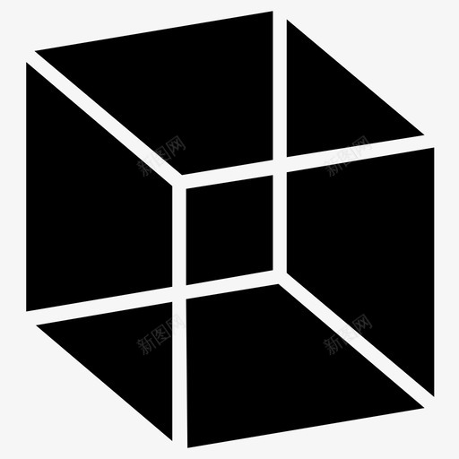立方体骰子几何学svg_新图网 https://ixintu.com 立方体 骰子 几何学 数学 体积