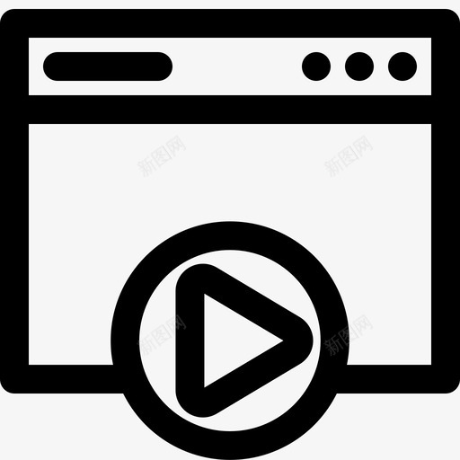 影响者和虚拟博客影响者视频svg_新图网 https://ixintu.com 影响 虚拟 博客 视频 博客湖