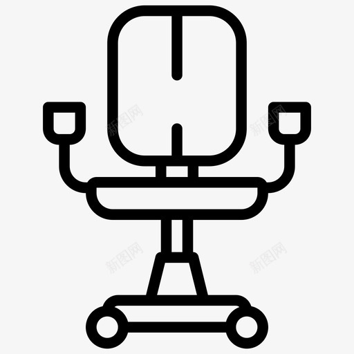 办公椅家具第二卷svg_新图网 https://ixintu.com 办公椅 家具 第二