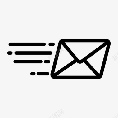 速递信件邮件图标