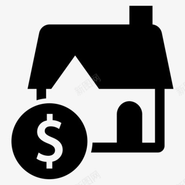 住房贷款批准抵押贷款图标