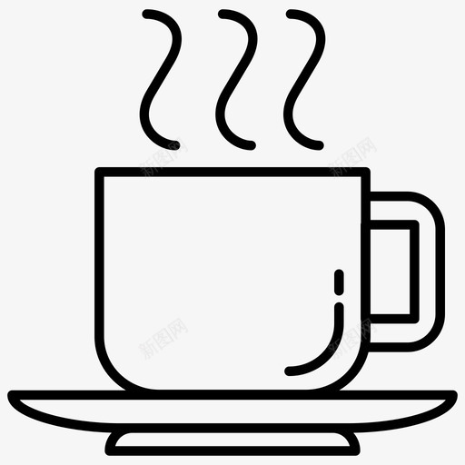 一杯咖啡马克杯蒸汽svg_新图网 https://ixintu.com 一杯 咖啡 马克 蒸汽