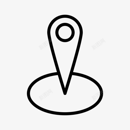 方向位置图钉svg_新图网 https://ixintu.com 方向 位置 位置图 图钉 指针 搜索 购物 线路