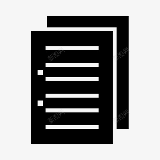 纸文件图纸svg_新图网 https://ixintu.com 文件 图纸 纸页
