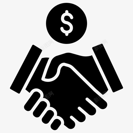 伙伴关系美元握手svg_新图网 https://ixintu.com 握手 伙伴 关系 美元 金钱 战略 业务