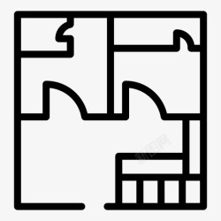 场地平面图房屋平面图场地图高清图片