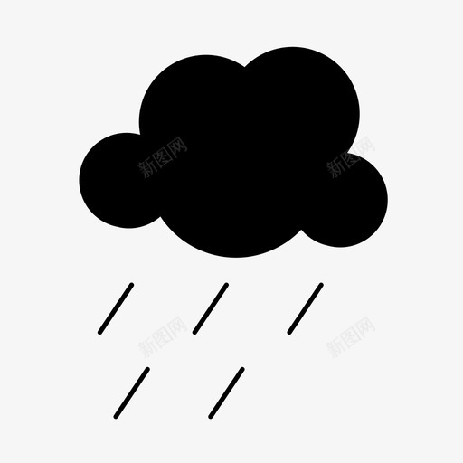 雨季节天气svg_新图网 https://ixintu.com 季节 雨季 天气