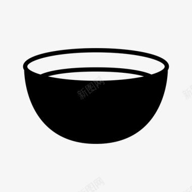 碗厨具杯子图标