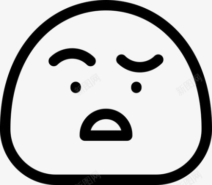 表情符号现在震惊了图标