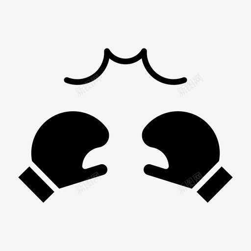 拳击手套缓冲手套泰国svg_新图网 https://ixintu.com 手套 拳击 拳击手 缓冲 泰国