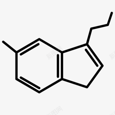 血清素生物学分子图标