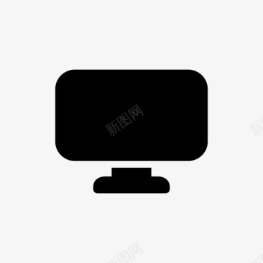 显示器桌面pc图标