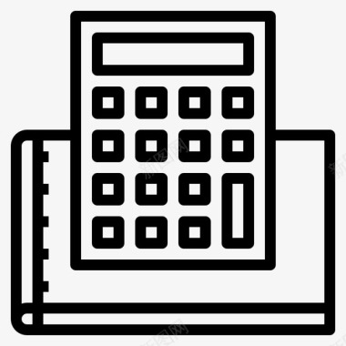 成本估算计算器文档图标