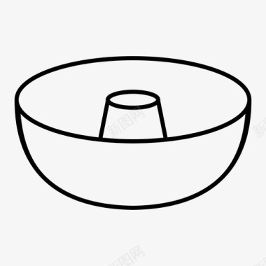 蛋糕盘厨房工具图标
