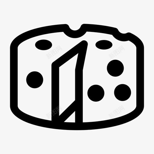 奶酪奶制品食品svg_新图网 https://ixintu.com 奶酪 奶制品 食品 膳食 切片 零食