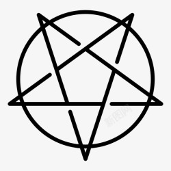 撒旦魔鬼撒旦教魔鬼异教徒高清图片
