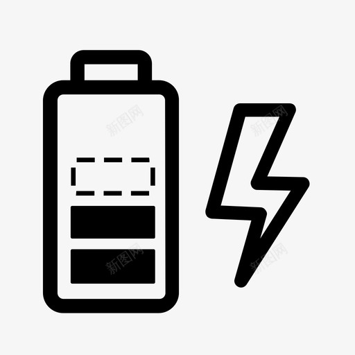 快速充电电池能源svg_新图网 https://ixintu.com 快速 充电 充电电池 能源 技术