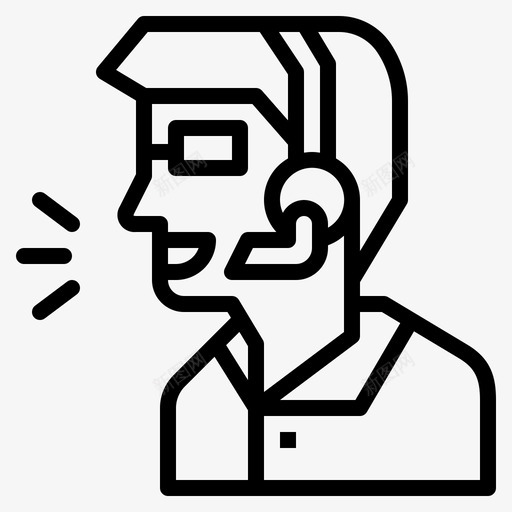 呼叫中心人服务svg_新图网 https://ixintu.com 呼叫中心 服务