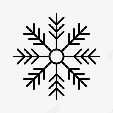 寒冷季节雪图标