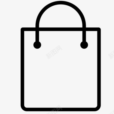 包购物袋基本ui图标图标