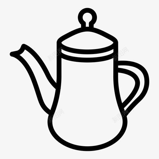 咖啡壶过滤咖啡水壶svg_新图网 https://ixintu.com 咖啡壶 过滤 咖啡 水壶 饮料