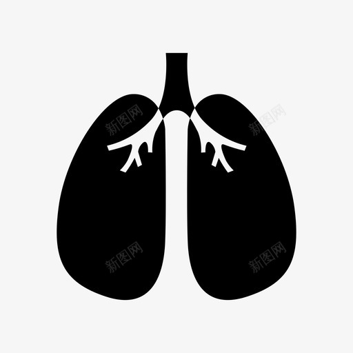 肺解剖呼吸svg_新图网 https://ixintu.com 解剖 呼吸 呼吸器 器官 肺脏 医疗保险