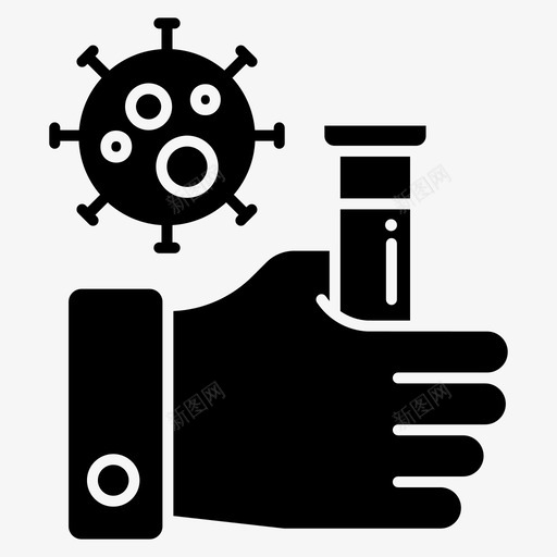 检验冠状病毒实验室svg_新图网 https://ixintu.com 检验 冠状 病毒 实验室 医学
