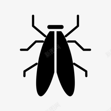 昆虫动物昆虫学图标