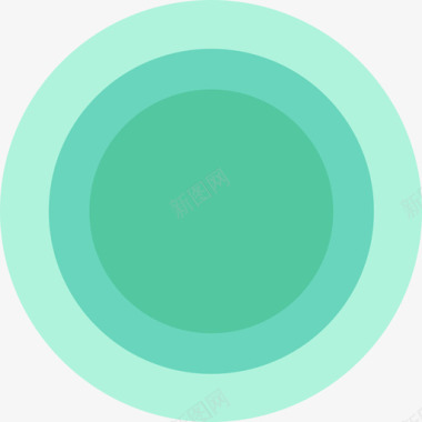 流程图绿色圆图标