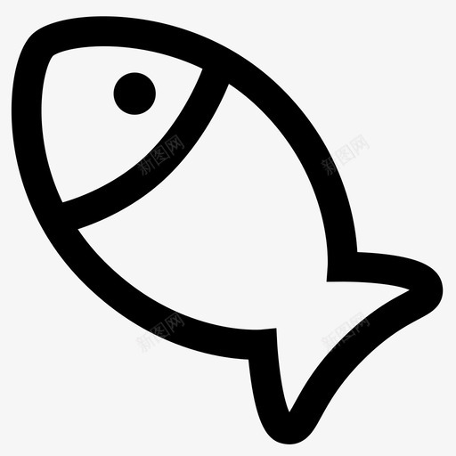 海洋鱼渔业svg_新图网 https://ixintu.com 海洋 渔业