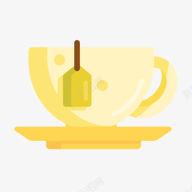 茶袋杯图标