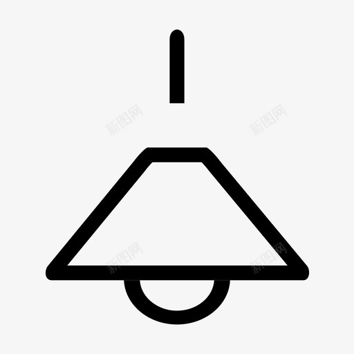 吊灯1svg_新图网 https://ixintu.com 吊灯