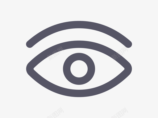 双眼皮svg_新图网 https://ixintu.com 双眼皮 线性 单色