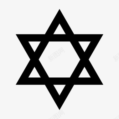 犹太教信仰上帝图标