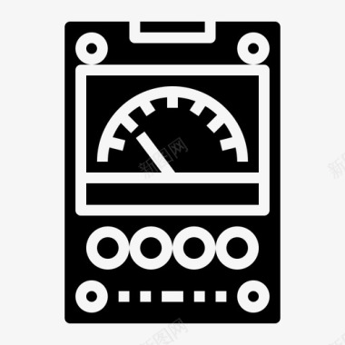 电压表能量测量图标