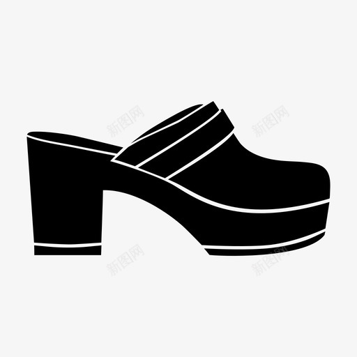 木屐脚鞋类svg_新图网 https://ixintu.com 木屐 脚脚 鞋类 鞋鞋