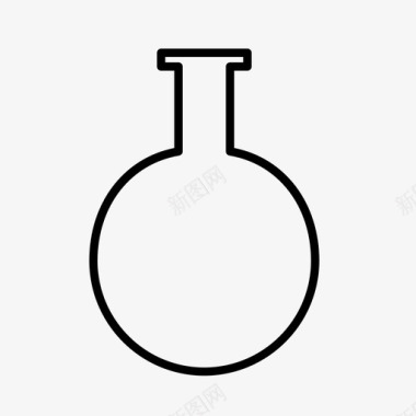 佛罗伦萨瓶化学家化学图标