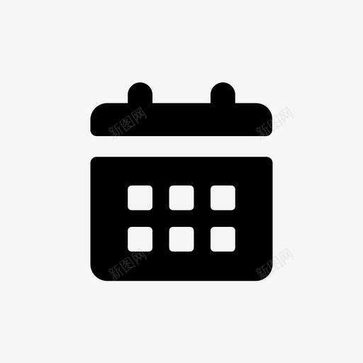 日历事件时间表svg_新图网 https://ixintu.com 日历 事件 时间表 时间管理