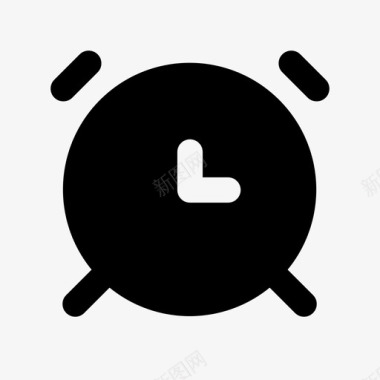 闹钟时钟钟表图标