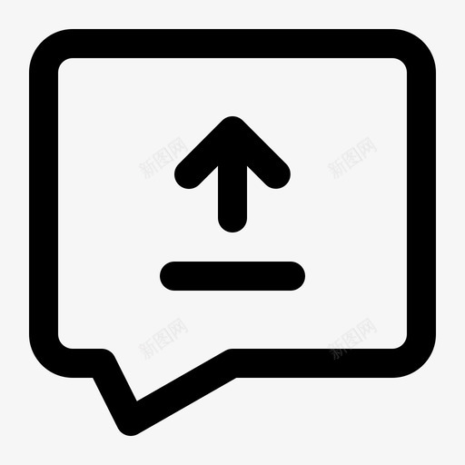 聊天交流上传svg_新图网 https://ixintu.com 聊天 交流 上传