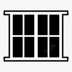 建筑物框架窗户建筑物框架高清图片
