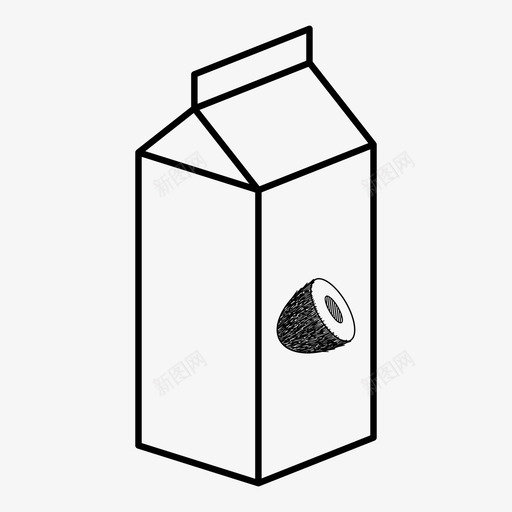 椰子奶牛奶替代品非奶制品svg_新图网 https://ixintu.com 椰子 牛奶 奶牛 替代品 奶制品 坚果 果类 植物 素食 各类