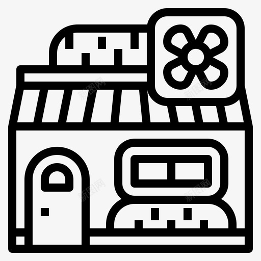 花店商店svg_新图网 https://ixintu.com 花店 商店