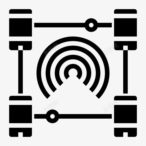 空投连接网络svg_新图网 https://ixintu.com 空投 连接 网络传输 数据传输