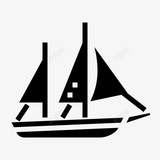 船运输svg_新图网 https://ixintu.com 船船船 运输船