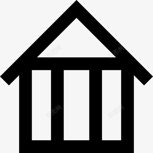 家公寓建筑物svg_新图网 https://ixintu.com 家公 公寓 建筑物 主页 房子 管理