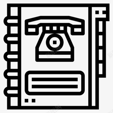 电话簿通讯联系人图标